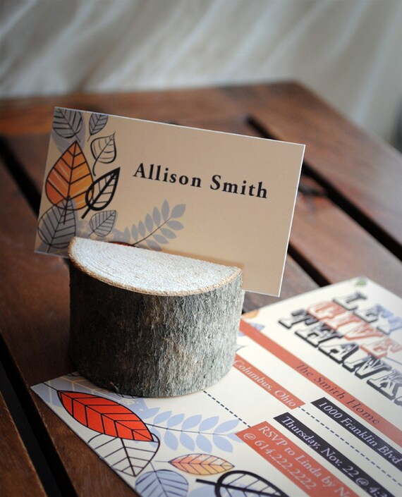 Fall Thanksgiving Printable Place Cards INSTANT DOWNLOAD Fall Tags Buffet Holiday Table Wedding Reception Seating Il_570xn