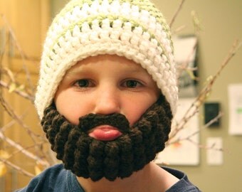 Crochet Beard Beanie