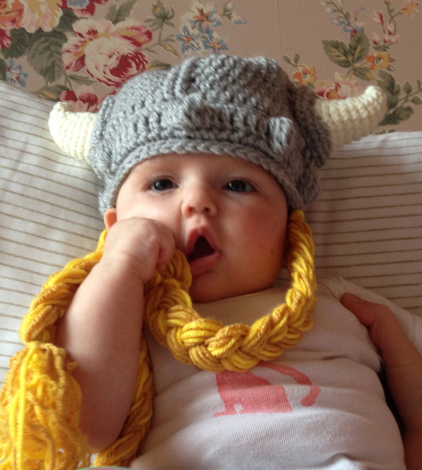 baby viking hat