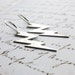 Lightening Bolt Earrings - Silver