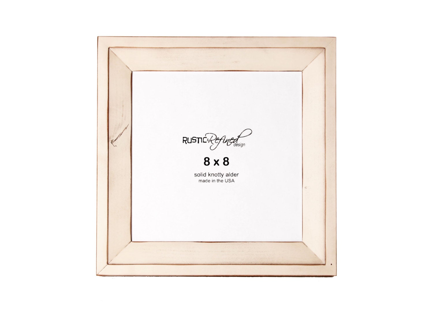 8x8 Haven Picture Frame Off White Free Shipping