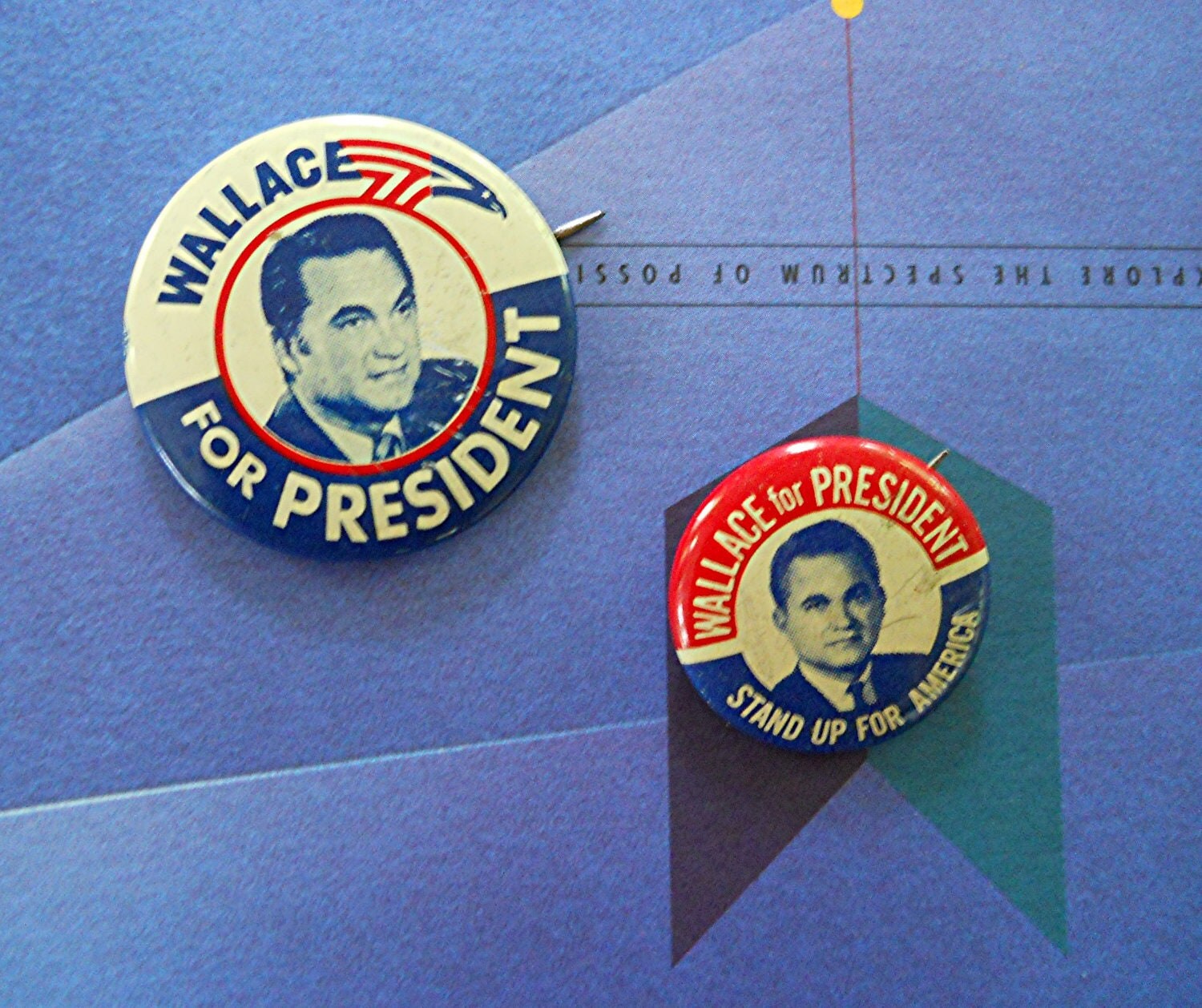 1963 & 1968 WALLACE For President Campaign by TWorldDesign