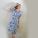 Vintage 60s Day Dress -1960s Casual Paisley Dress For Spring Summer