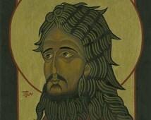 St. John the Baptist Icon Print - Catholic Religious Art - il_214x170.392494798_hgug