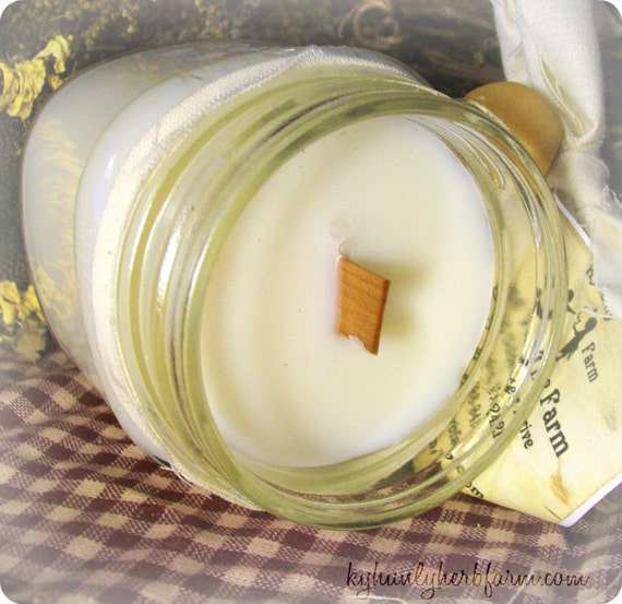 Vicks Stuffy Nose Relief 8 oz. Square Mason Jar Soy by Kyhunly