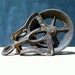 Pulley, Block and tackle, Cast Iron.