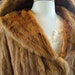 Vintage Mink fur stole wedding dress wrap cape bolero wedding coat jacket