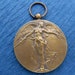 Antique Belgian Angel Of Victory Art Medal Pendant Jewelry