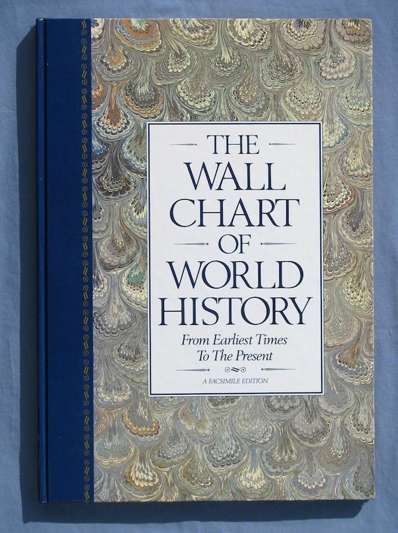 The Wall Chart of World History folding chart history book