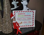 SANTA FUN PACK printable files - printable holiday pack for children - note cards, tent cards, labels, stickers, and more Il_170x135