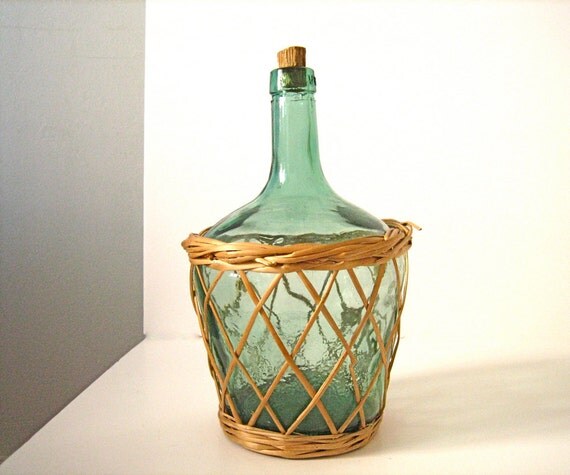 large demijohn vase