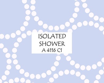 Half Yard Isolated Shower Pearl Bracelet, Lizzy House for Andover Fabrics, 100% Cotton Fabric, A 4116 C1