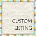 Custom Listing for S