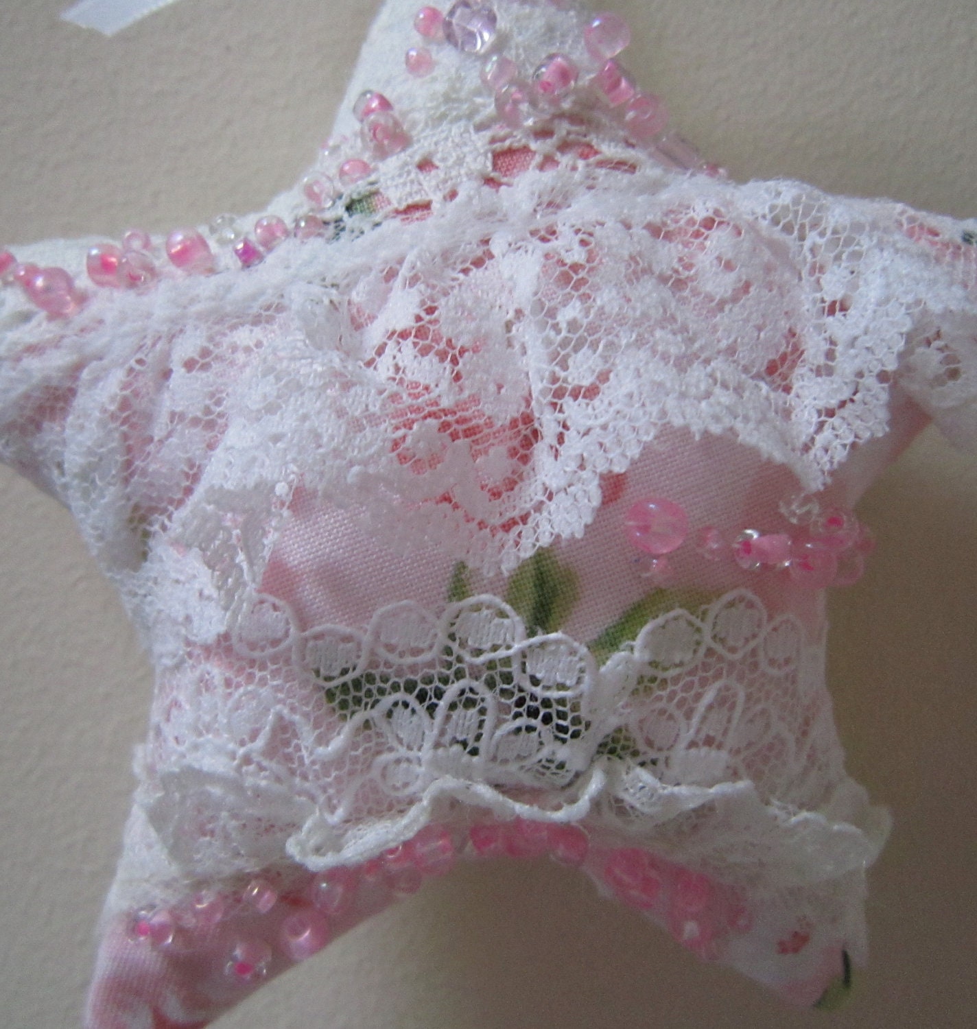 Pink Shabby Star