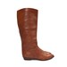 Vintage Tall Brown Boots by Bandolino in Thick Bullhide Leather for a Women's Size 9 N (Narrow)