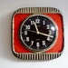 Vintage German Ceramic Wall Clock