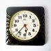 Vintage German Ceramic Wall Clock from Schatz