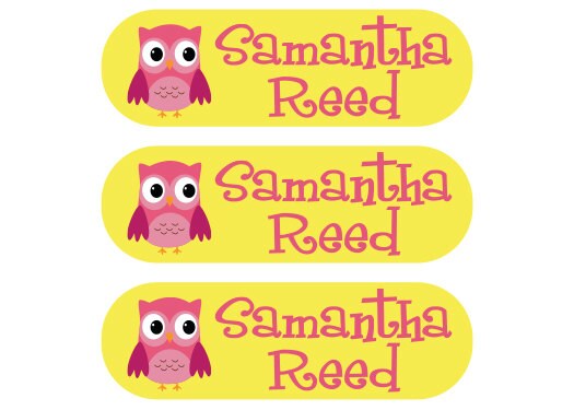 Make your own iron on clothing labels