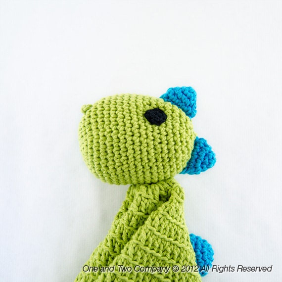 Security Blanket Lovie Plush Dinosaur Toy by ...