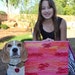 Aid for Abby - Autism Awareness - Original Painting - 11" x 14" Painting