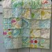 SALE 25% off rag quilt PICNIC - Kumari Garden - reversible