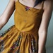 Short Summer Dress - Paisley smock dress