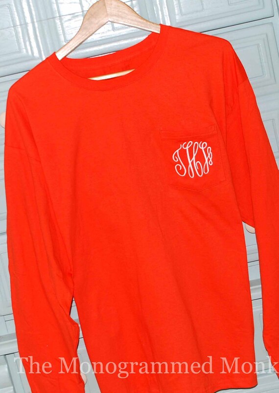 shirts for monogramming