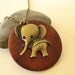 Cute Elephant Necklace NC220