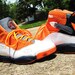 Hand Painted Air Jordan 6 Rings "Just Air" Custom Sneakers