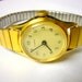 Wristwatch wrist watch TIMEX ladies gold colored elegant classic vintage watch