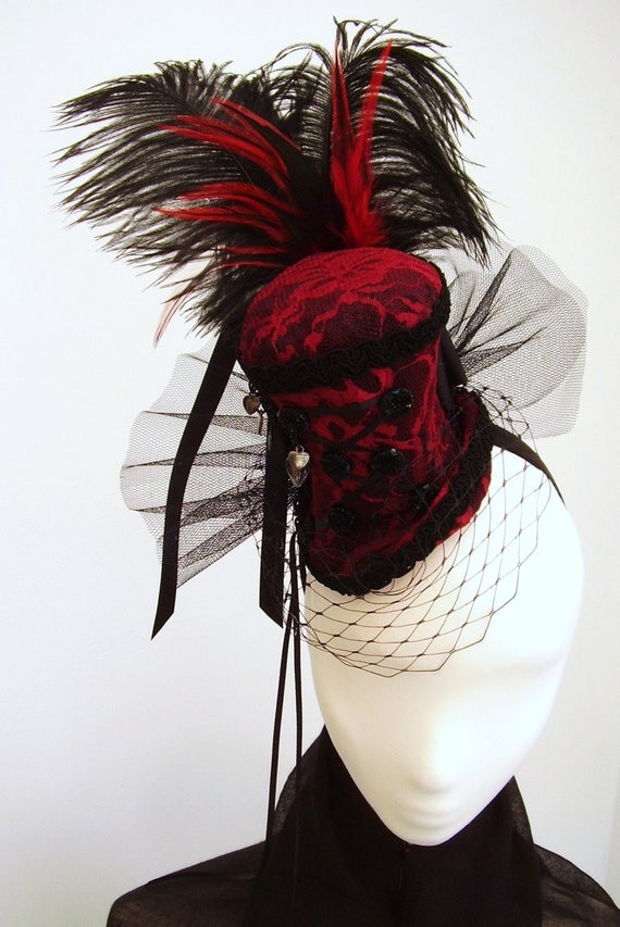 Steampunk mini top hat by Blackpin steampunk buy now online