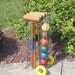 On R e s e r v e - Vintage Croquet Set with Wheeled Stand Rolling Cart Lawn Game