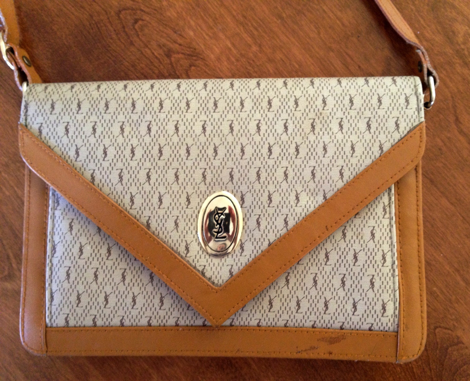 Vintage 1960s Yves St. Laurent Handbag YSL Handbag Yves