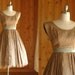 25% OFF SALE / vintage 1950s lace party dress / size xs small