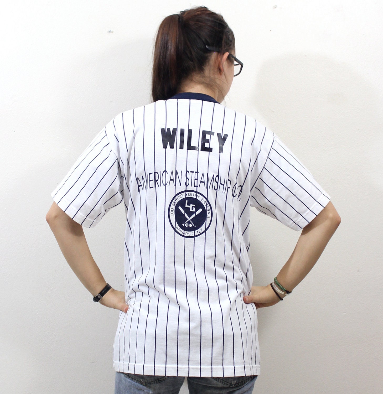 Vintage Retro New York Yankees Baseball Jersey