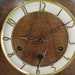 Antique German Mantle Clock 1940s Lauffer Black Forest Schwenningen Westminster Chime