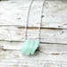 Sea Glass Necklace - Sea foam Green sea glass, sea glass jewelry, beach jewelry, bridesmaids, Sterling Silver Jewelry handmade