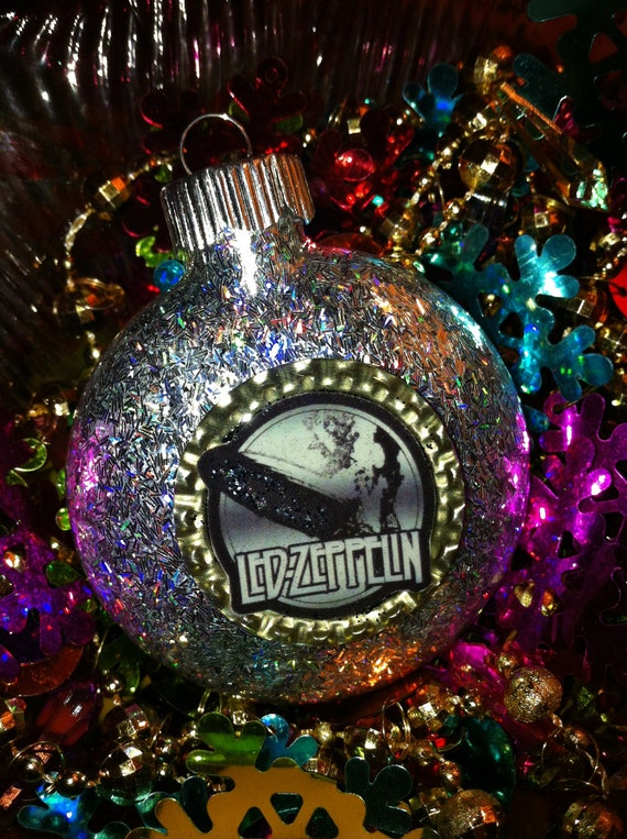 Led Zeppelin  HoLoGrApHiC Glass Glitter Resin by 