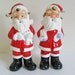 Retro 1950's Santa Claus Salt and Pepper Shakers Vintage Antique Christmas Salt and Pepper Decor Decoration