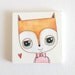 Fox Art Original Painting Mr Fox