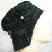 Ladies Black Cloche Hat