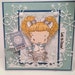 Sparkle Let it Snow Handmade Card