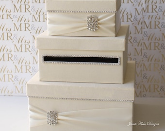 Wedding Card Box, Money Box, Wedding Gift Card Money Box - Custom Made to Order