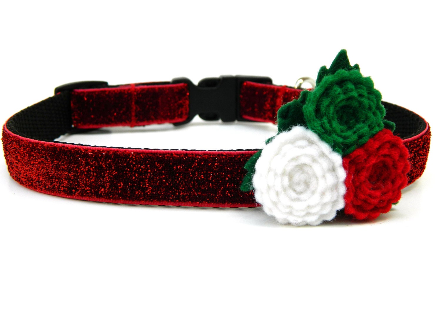 Glitter Christmas Dog Collars Glitter Christmas Dog Collars