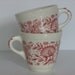 Vintage Syracuse Roxbury KCS Railroad China / Open Stock Two Demi Cups