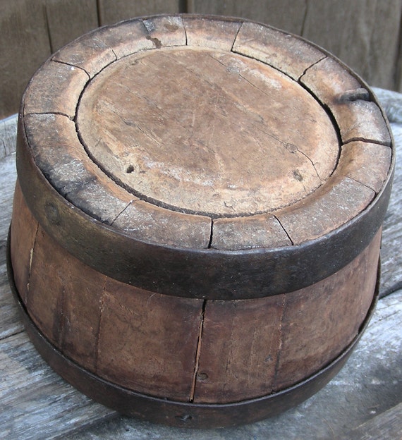 Wooden Dutch Cheese Mold Mould Gouda Vintage Rare