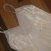 Vintage Nightgown...Lingerie...Sleeping Beauty...New Old Stock...Peach Silk...French Lace
