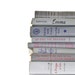 Grey 8 Book Vintage Collection Interior Design Vintage Book Decor