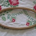 Vintage Old Embroidery Hoop Made in USA 9" Oval Oak Wood Hoop Screw Tension Type for Needlework, Needlecraft
