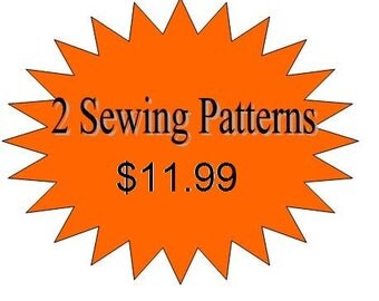 2 Sewing Patterns for Girls Dresses or Skirts, Toddler Pattern, Girls Pdf Sewing Patterns for 11.99